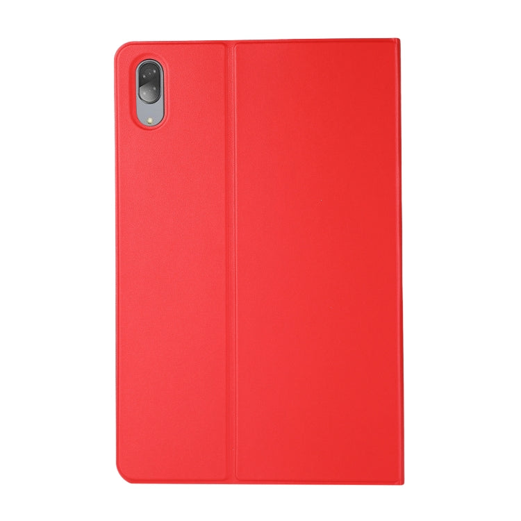 For Lenovo Tab P11 Pro (TB-XJ706F) Voltage Craft Texture TPU Horizontal Flip Protective Case with Holder(Red) - Lenovo by buy2fix | Online Shopping UK | buy2fix