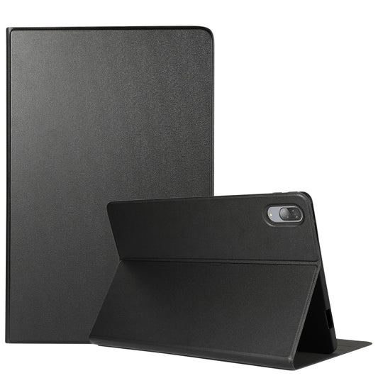 For Lenovo Tab P11 Pro (TB-XJ706F) Voltage Craft Texture TPU Horizontal Flip Protective Case with Holder(Black) - Lenovo by buy2fix | Online Shopping UK | buy2fix