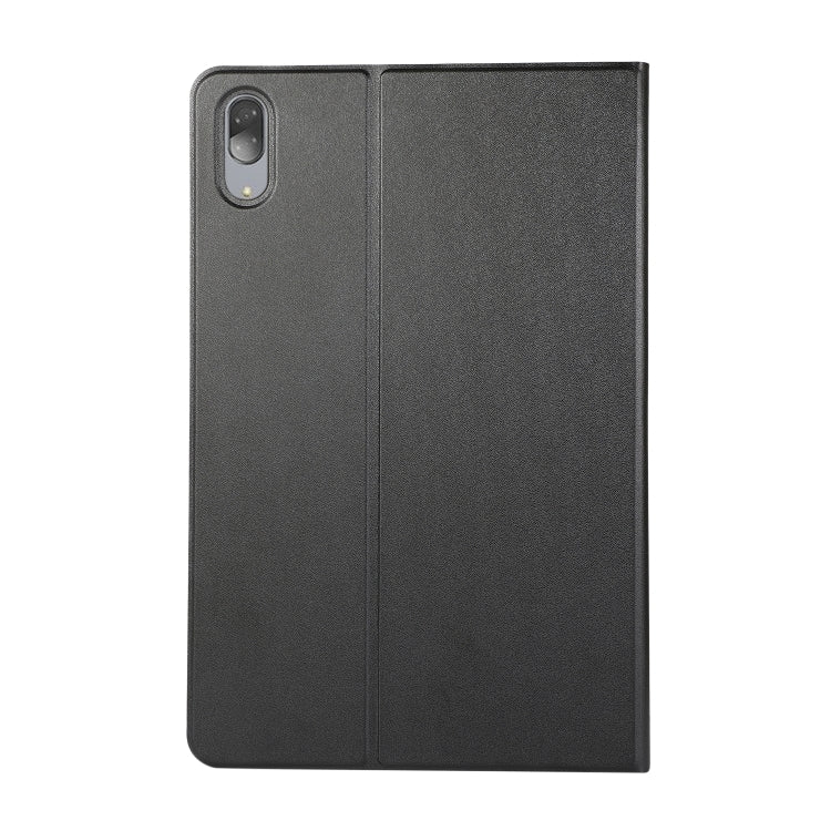 For Lenovo Tab P11 Pro (TB-XJ706F) Voltage Craft Texture TPU Horizontal Flip Protective Case with Holder(Black) - Lenovo by buy2fix | Online Shopping UK | buy2fix