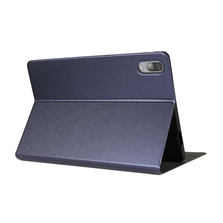 For Lenovo Tab P11 Pro (TB-XJ706F) Voltage Craft Texture TPU Horizontal Flip Protective Case with Holder(Dark Blue) - Lenovo by buy2fix | Online Shopping UK | buy2fix