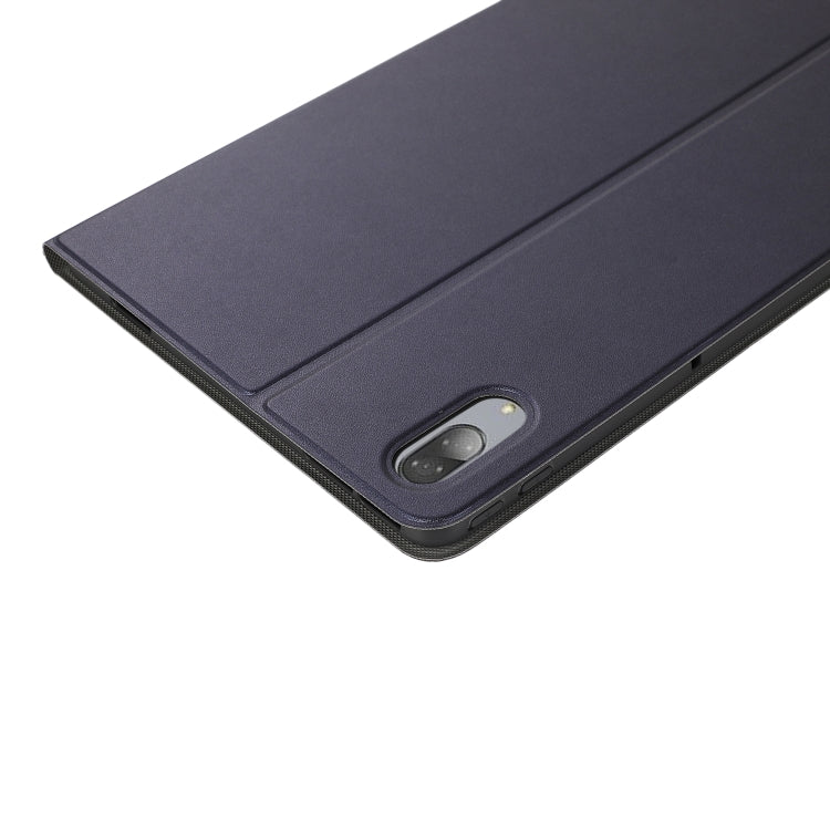 For Lenovo Tab P11 Pro (TB-XJ706F) Voltage Craft Texture TPU Horizontal Flip Protective Case with Holder(Purple) - Lenovo by buy2fix | Online Shopping UK | buy2fix