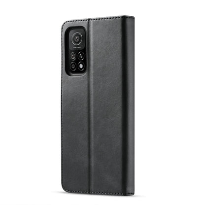 For Xiaomi Mi 10 5G / Mi 10T Pro 5G LC.IMEEKE Calf Texture Horizontal Flip Leather Case with Holder & Card Slots & Wallet(Black) by LC.IMEEKE