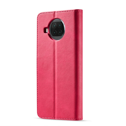 For Xiaomi Mi 10T Lite 5G LC.IMEEKE Calf Texture Horizontal Flip Leather Case with Holder & Card Slots & Wallet(Red) by LC.IMEEKE