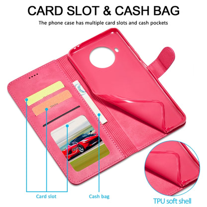 For Xiaomi Mi 10T Lite 5G LC.IMEEKE Calf Texture Horizontal Flip Leather Case with Holder & Card Slots & Wallet(Red) by LC.IMEEKE