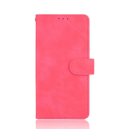 For Samsung Galaxy S21 Ultra 5G Solid Color Skin Feel Magnetic Buckle Horizontal Flip Calf Texture PU Leather Case with Holder & Card Slots & Wallet(Rose Red) - Galaxy S21 Ultra 5G Cases by buy2fix | Online Shopping UK | buy2fix