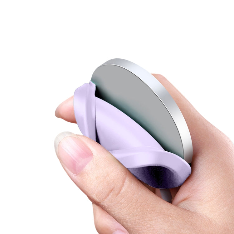 Magsafe Wireless Charger Silicone Protective Case(Light Purple) by buy2fix