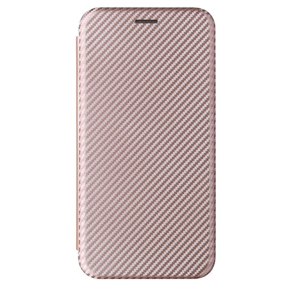 For Cubot X30 Carbon Fiber Texture Horizontal Flip TPU + PC + PU Leather Case with Card Slot(Pink) - More Brand by buy2fix | Online Shopping UK | buy2fix
