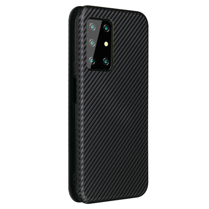For Cubot X30 Carbon Fiber Texture Horizontal Flip TPU + PC + PU Leather Case with Card Slot(Black) - More Brand by buy2fix | Online Shopping UK | buy2fix