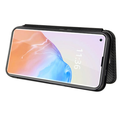 For Cubot X30 Carbon Fiber Texture Horizontal Flip TPU + PC + PU Leather Case with Card Slot(Black) - More Brand by buy2fix | Online Shopping UK | buy2fix