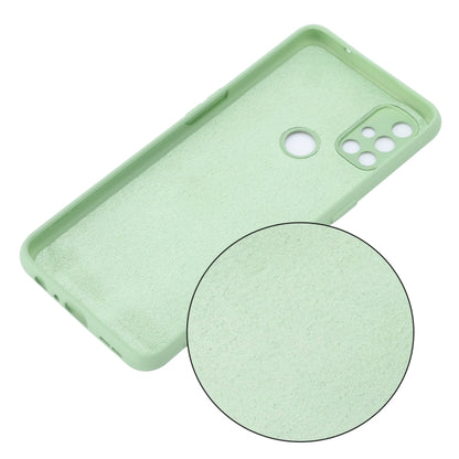 For OnePlus Nord N10 5G Pure Color Liquid Silicone Shockproof Full Coverage Case(Green) - OnePlus Cases by buy2fix | Online Shopping UK | buy2fix