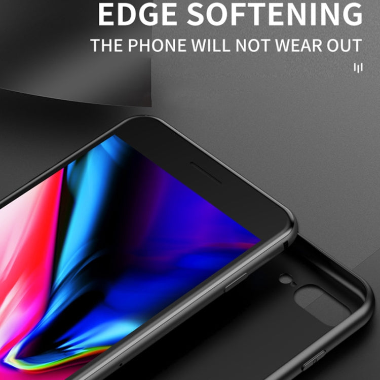 For iPhone 11 Gradient Color Glass Case(Black) - iPhone 11 Cases by buy2fix | Online Shopping UK | buy2fix