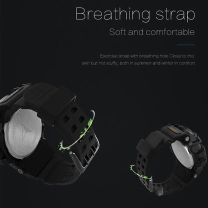 Lokmat MK16 LCD Screen 50m Waterproof Smart Watch, Support Information Reminder / Remote Camera / Walking Motion Monitor(Blue) - Smart Watches by Lokmat | Online Shopping UK | buy2fix