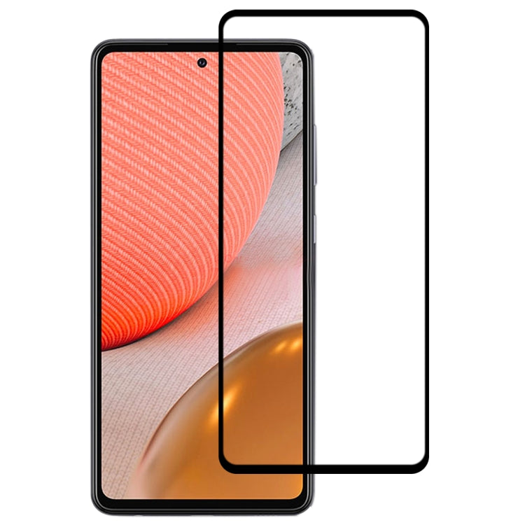 For Samsung Galaxy A72 5G / 4G Full Glue Full Screen Tempered Glass Film - Galaxy Tempered Glass by buy2fix | Online Shopping UK | buy2fix