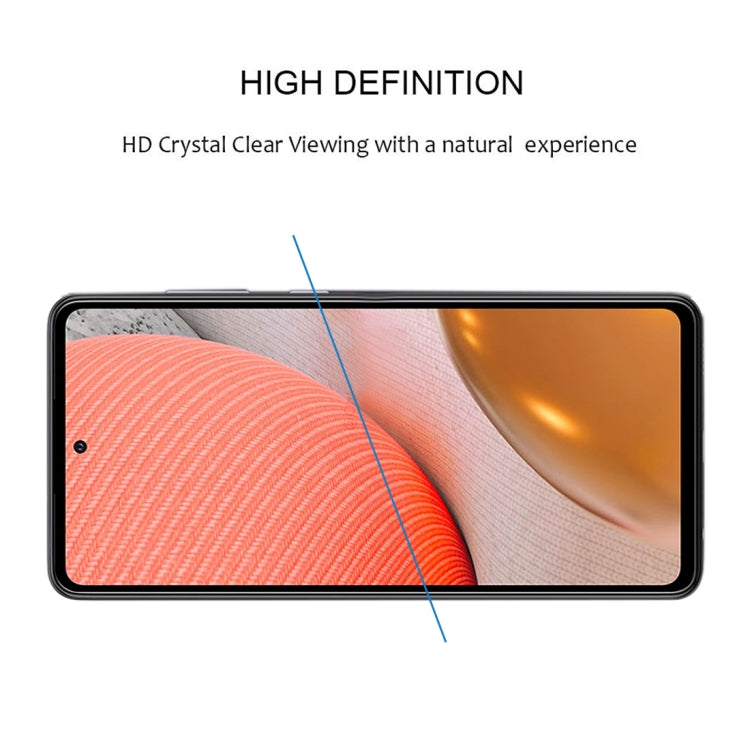 For Samsung Galaxy A72 5G / 4G Full Glue Full Screen Tempered Glass Film - Galaxy Tempered Glass by buy2fix | Online Shopping UK | buy2fix