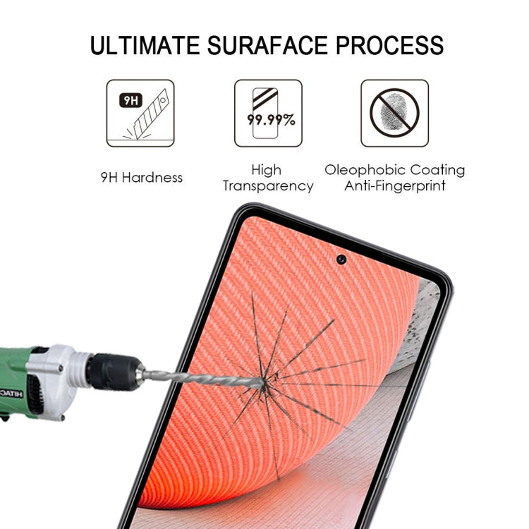For Samsung Galaxy A72 5G / 4G Full Glue Full Screen Tempered Glass Film - Galaxy Tempered Glass by buy2fix | Online Shopping UK | buy2fix