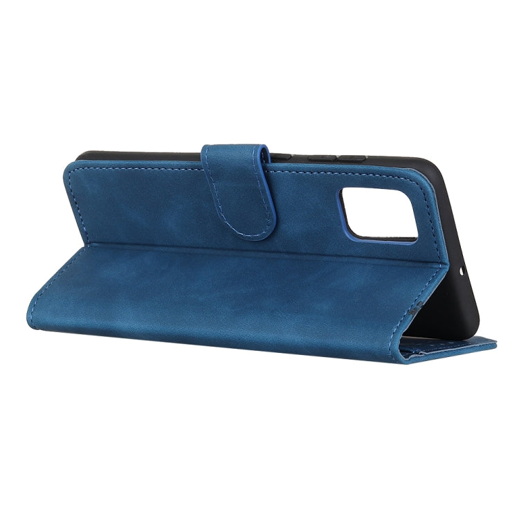 For Samsung Galaxy A52 5G / 4G KHAZNEH Retro Texture PU + TPU Horizontal Flip Leather Case with Holder & Card Slots & Wallet(Blue) by buy2fix