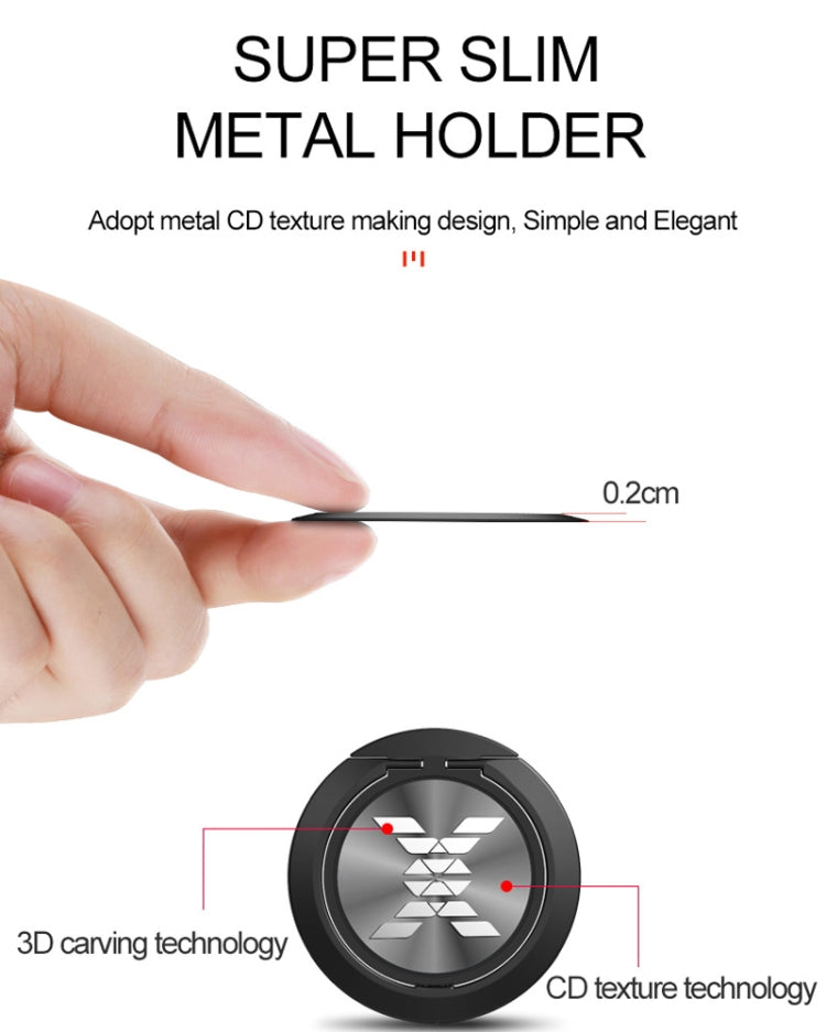 For OnePlus 7 Pro XINLI Stitching Cloth Texture Shockproof TPU Protective Case with Ring Holder(Grey) - OnePlus Cases by XINLI | Online Shopping UK | buy2fix