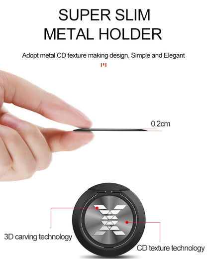 For OnePlus 7 Pro XINLI Stitching Cloth Texture Shockproof TPU Protective Case with Ring Holder(Grey) - OnePlus Cases by XINLI | Online Shopping UK | buy2fix
