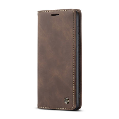 For Samsung Galaxy S21+ 5G CaseMe 013 Multifunctional Horizontal Flip Leather Case with Holder & Card Slot & Wallet(Coffee) - Galaxy S21+ 5G Cases by CaseMe | Online Shopping UK | buy2fix