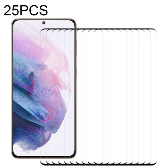 For Samsung Galaxy S21+ 5G 25pcs 3D Curved Edge Full Screen Tempered Glass Film - Galaxy Tempered Glass by buy2fix | Online Shopping UK | buy2fix
