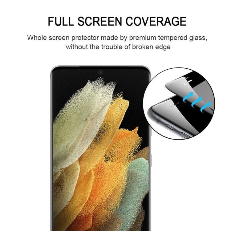 For Samsung Galaxy S21 Ultra 5G 25pcs 3D Curved Edge Full Screen Tempered Glass Film - Galaxy Tempered Glass by buy2fix | Online Shopping UK | buy2fix