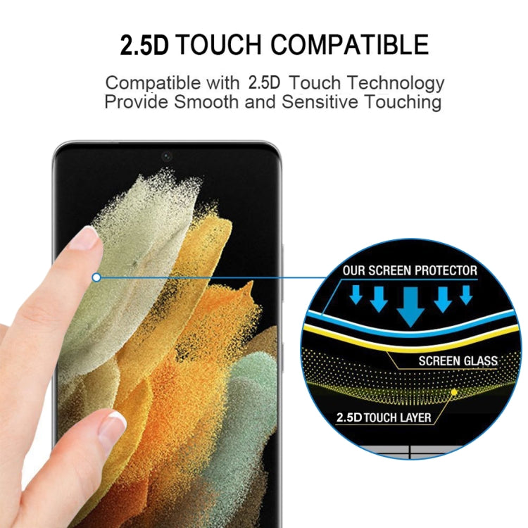 For Samsung Galaxy S21 Ultra 5G 25pcs 3D Curved Edge Full Screen Tempered Glass Film - Galaxy Tempered Glass by buy2fix | Online Shopping UK | buy2fix