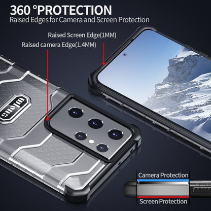 For Samsung Galaxy S21 Ultra 5G wlons Explorer Series PC+TPU Protective Case(Red) - Galaxy S21 Ultra 5G Cases by wlons | Online Shopping UK | buy2fix