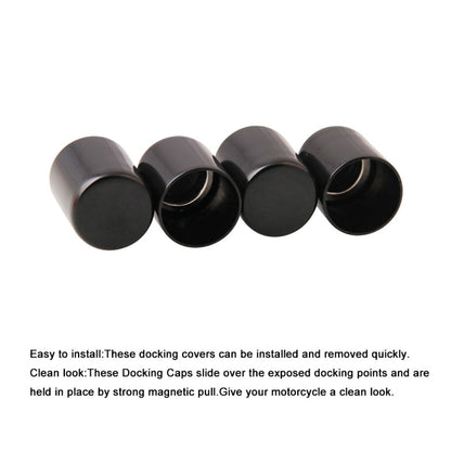 1 Pair Motorcycle Docking Hardware Point Cover Kit for Harley - Replacement Parts by buy2fix | Online Shopping UK | buy2fix