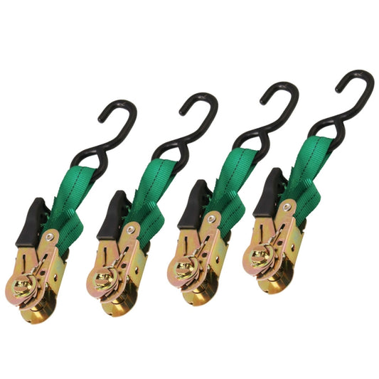 4 PCS Car / Motorcycle Ratchet Strap Tightening - Towing Bars by buy2fix | Online Shopping UK | buy2fix