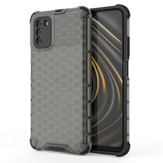 For Xiaomi Poco M3 Shockproof Honeycomb PC + TPU Case(Black) - Xiaomi Cases by buy2fix | Online Shopping UK | buy2fix