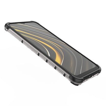 For Xiaomi Poco M3 Shockproof Honeycomb PC + TPU Case(Black) - Xiaomi Cases by buy2fix | Online Shopping UK | buy2fix