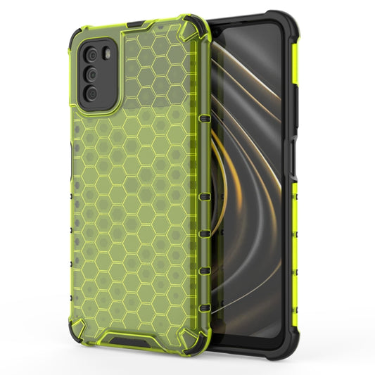 For Xiaomi Poco M3 Shockproof Honeycomb PC + TPU Case(Green) - Xiaomi Cases by buy2fix | Online Shopping UK | buy2fix