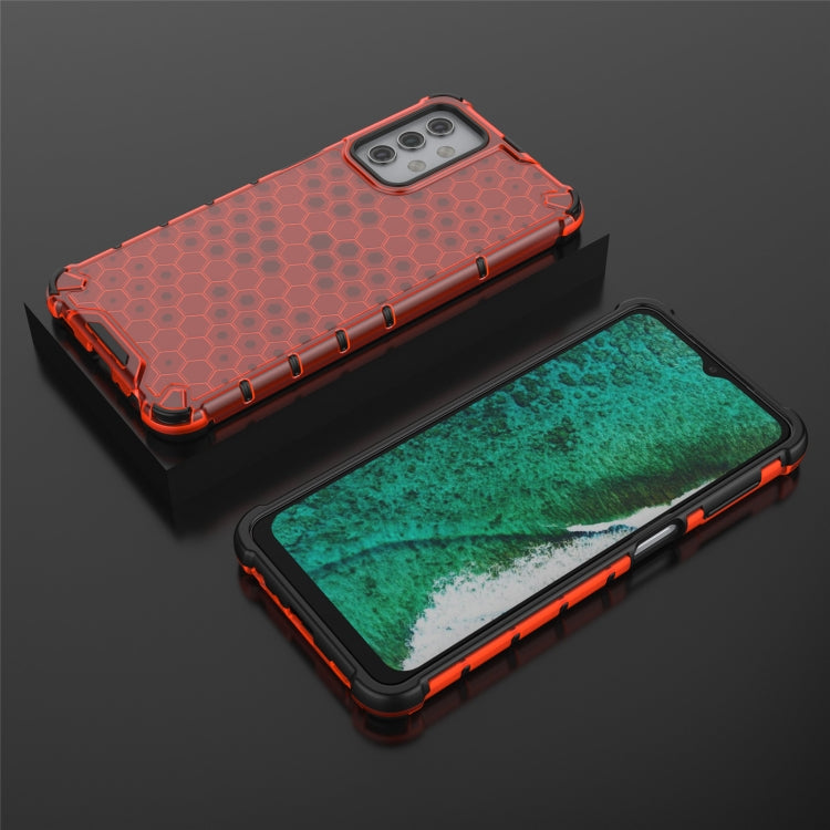 For Samsung Galaxy A32 5G Shockproof Honeycomb PC + TPU Case(Red) by buy2fix
