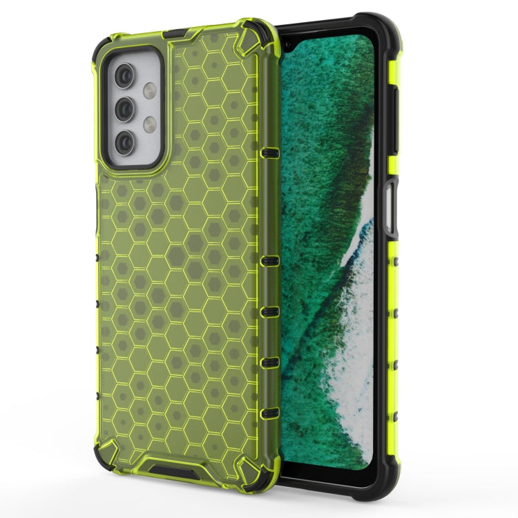 For Samsung Galaxy A32 5G Shockproof Honeycomb PC + TPU Case(Green) by buy2fix