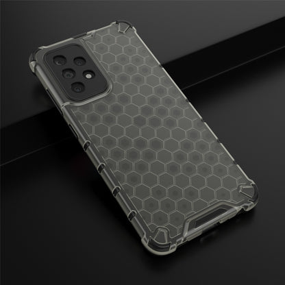For Samsung Galaxy A52 5G/4G Shockproof Honeycomb PC + TPU Case(Black) by buy2fix