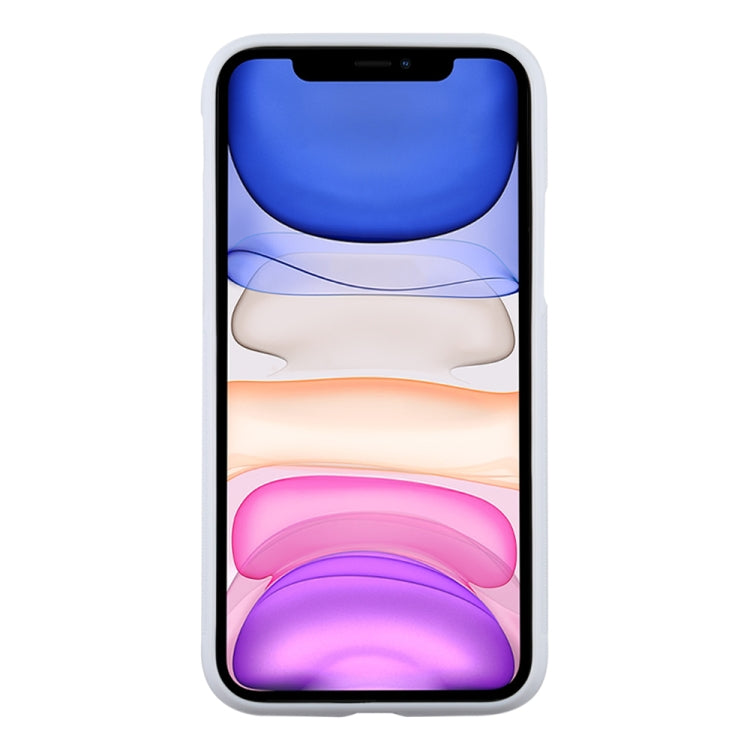 For iPhone 11 TPU + PC Anti-Gravity Dropproof Protective Back Cover(White) - iPhone 11 Cases by buy2fix | Online Shopping UK | buy2fix