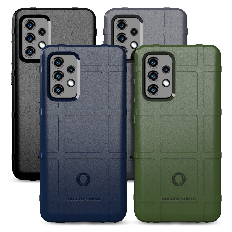 For Samsung Galaxy A52 5G / 4G All Inclusive Shockproof TPU Protective Case(Blue) by buy2fix