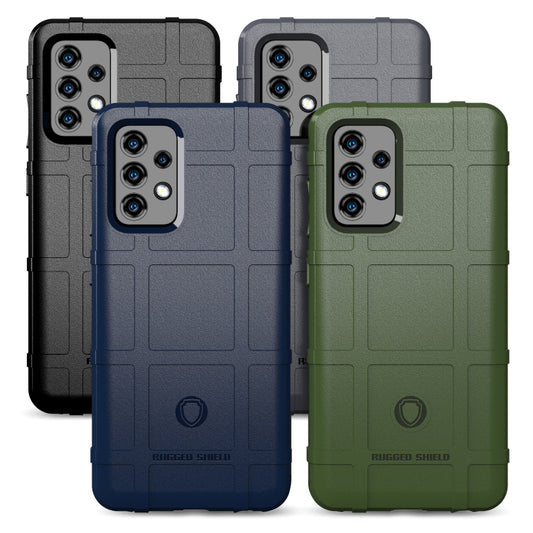 For Samsung Galaxy A52 5G / 4G All Inclusive Shockproof TPU Protective Case(Blue) by buy2fix