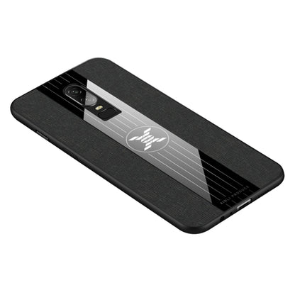 For OnePlus 6 XINLI Stitching Cloth Texture Shockproof TPU Protective Case(Black) - OnePlus Cases by XINLI | Online Shopping UK | buy2fix
