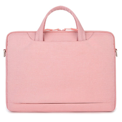 For 15-15.6 inch Laptop Multi-function Laptop Single Shoulder Bag Handbag(Pink) by buy2fix