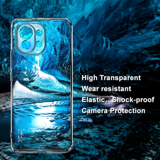 For Xiaomi Mi 11 5G IMAK UX-5 Series Transparent Shockproof TPU Protective Case - Xiaomi Cases by imak | Online Shopping UK | buy2fix