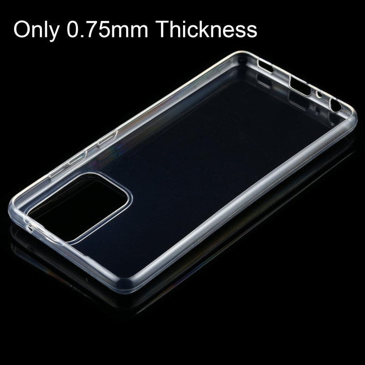 For Samsung Galaxy A52 5G 0.75mm Ultra-thin Transparent TPU Soft Protective Case by buy2fix