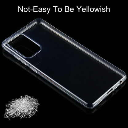 For Samsung Galaxy A72 5G 0.75mm Ultra-thin Transparent TPU Soft Protective Case by buy2fix