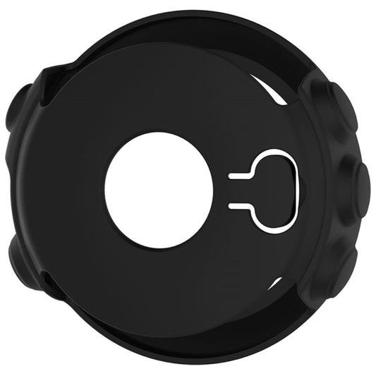 For Garmin Fenix 5X Solid Color Silicone Watch Protective Case(Black) - Screen Protector by buy2fix | Online Shopping UK | buy2fix