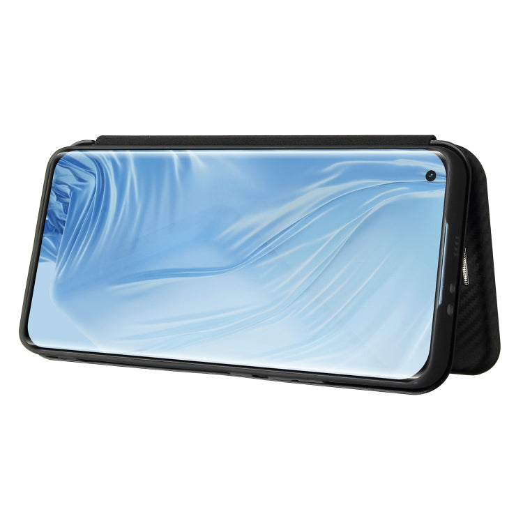For Xiaomi Mi 11 Carbon Fiber Texture Horizontal Flip TPU + PC + PU Leather Case with Card Slot(Black) - Xiaomi Cases by buy2fix | Online Shopping UK | buy2fix
