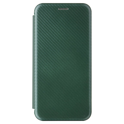 For Xiaomi Mi 11 Carbon Fiber Texture Horizontal Flip TPU + PC + PU Leather Case with Card Slot(Green) - Xiaomi Cases by buy2fix | Online Shopping UK | buy2fix