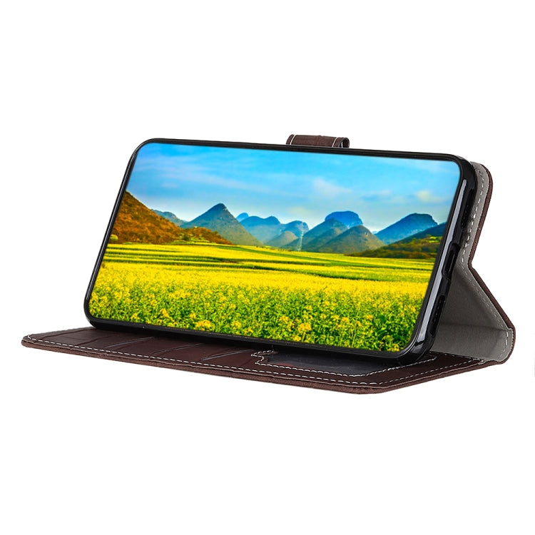 For OPPO Reno5 Pro+ 5G / Find X3 Neo Crocodile Texture Horizontal Flip Leather Case with Holder & Wallet & Card Slots & Photo Frame(Brown) - OPPO Cases by buy2fix | Online Shopping UK | buy2fix
