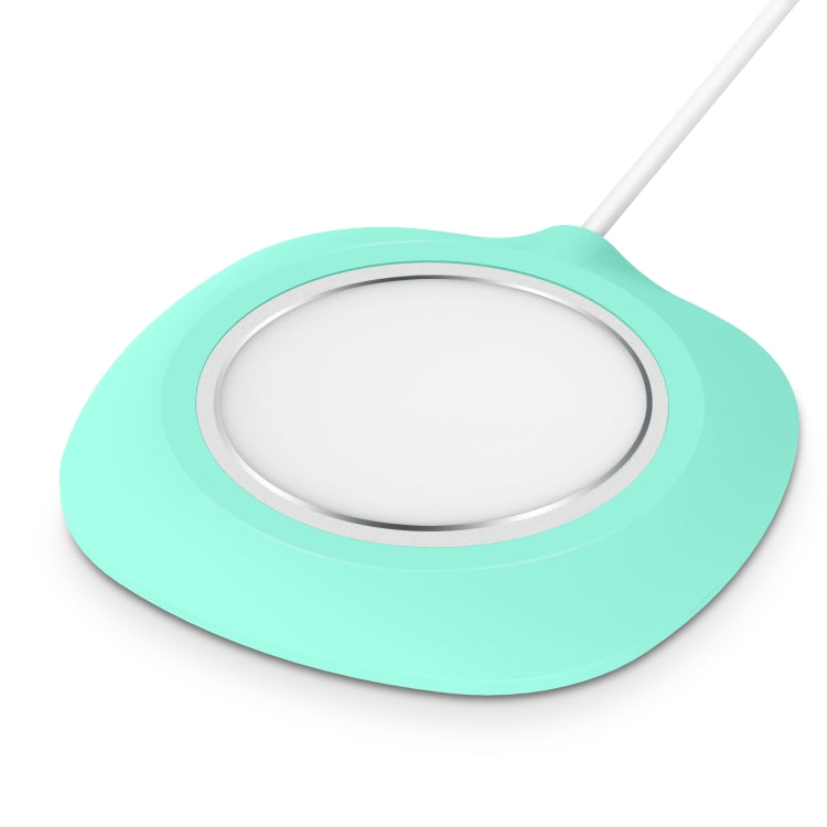Silicone Protective Case for MagSafe Wireless Charger(Mint Green) by buy2fix