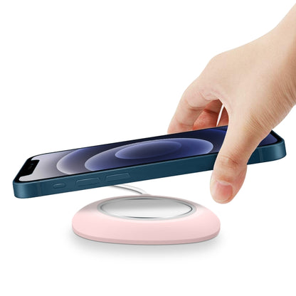 Silicone Protective Case for MagSafe Wireless Charger(Pink) by buy2fix