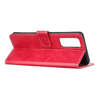 For OnePlus 9 Retro Crazy Horse Texture Horizontal Flip Leather Case, with Holder & Card Slots & Wallet & Photo Frame(Red) - OnePlus Cases by buy2fix | Online Shopping UK | buy2fix
